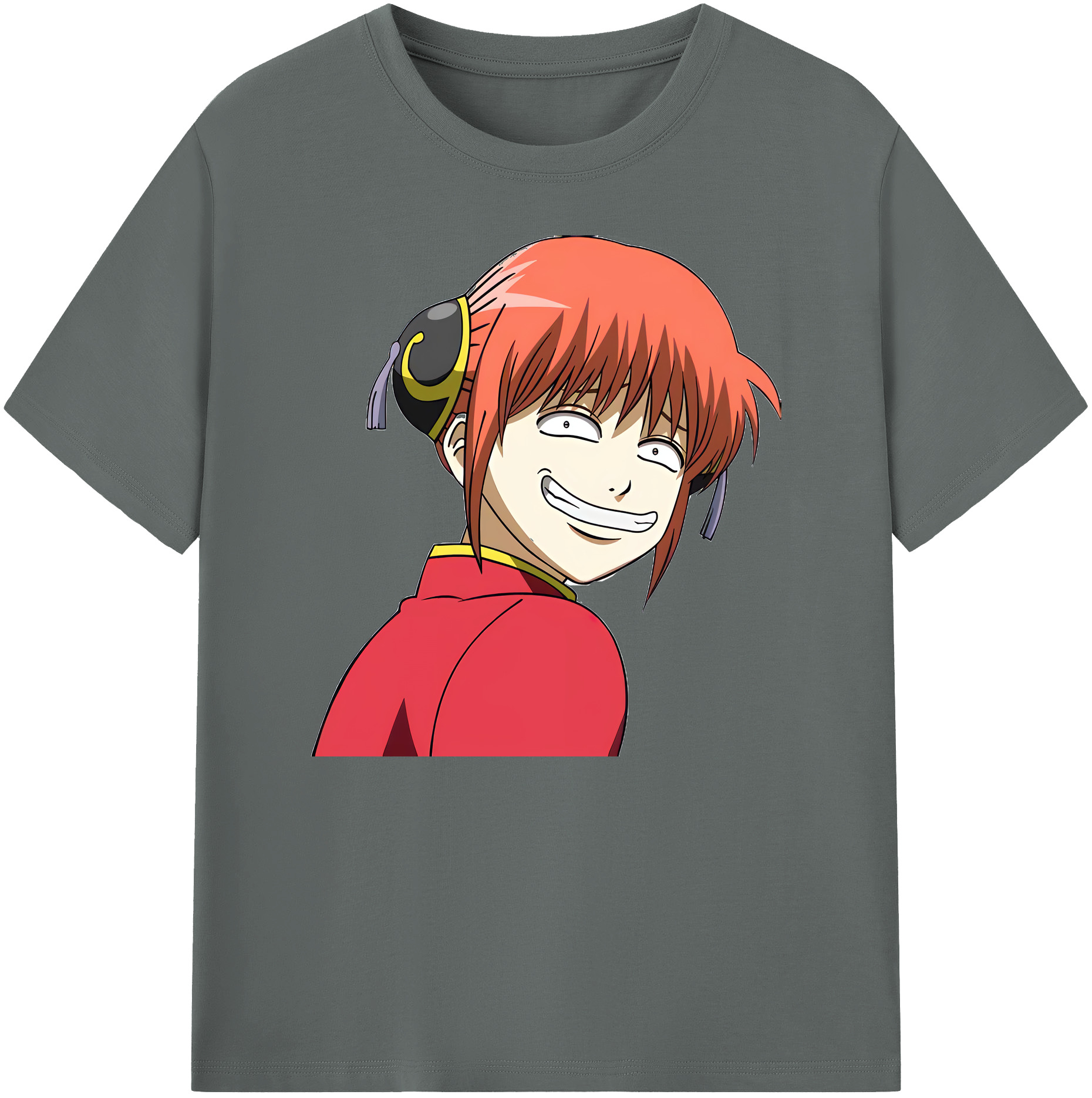（画像用） ぎんたま 坂田銀時（さかたぎんとき） 神楽 志村新八（しむら しんぱち） GINTAMA Sakata Gintoki Kagura Shimura Shinpachi 綿100％ メンズ半袖Tシャツ｜肌触りやわらか＆通気性